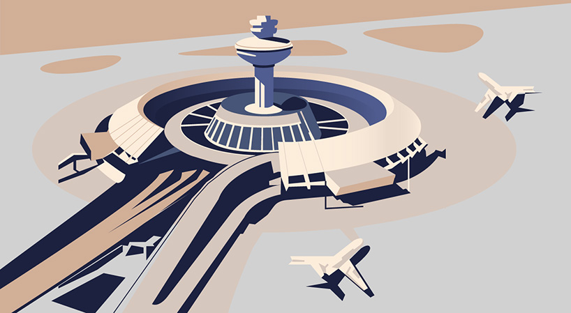 nvard yerkanian illustrates famous soviet modernist architecture in armenia