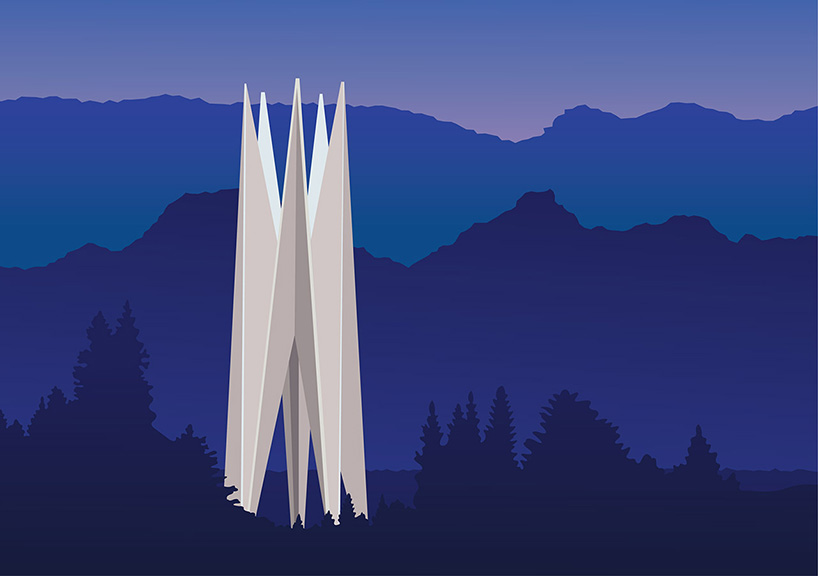 nvard yerkanian illustrates famous soviet modernist architecture in armenia