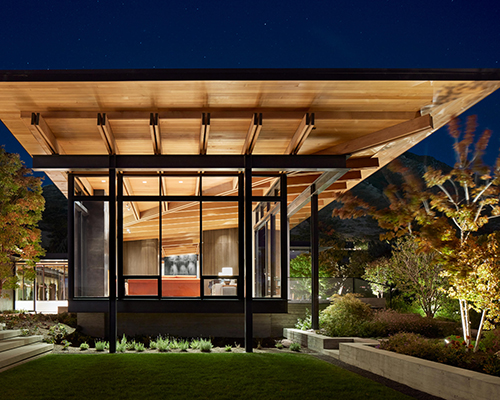 three pavilions in utah define the 'wasatch house' by olson kundig