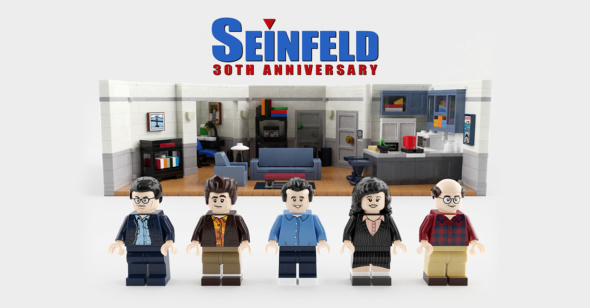 LEGO to launch fan-designed seinfeld set celebrating the sitcom's 30th  anniversary