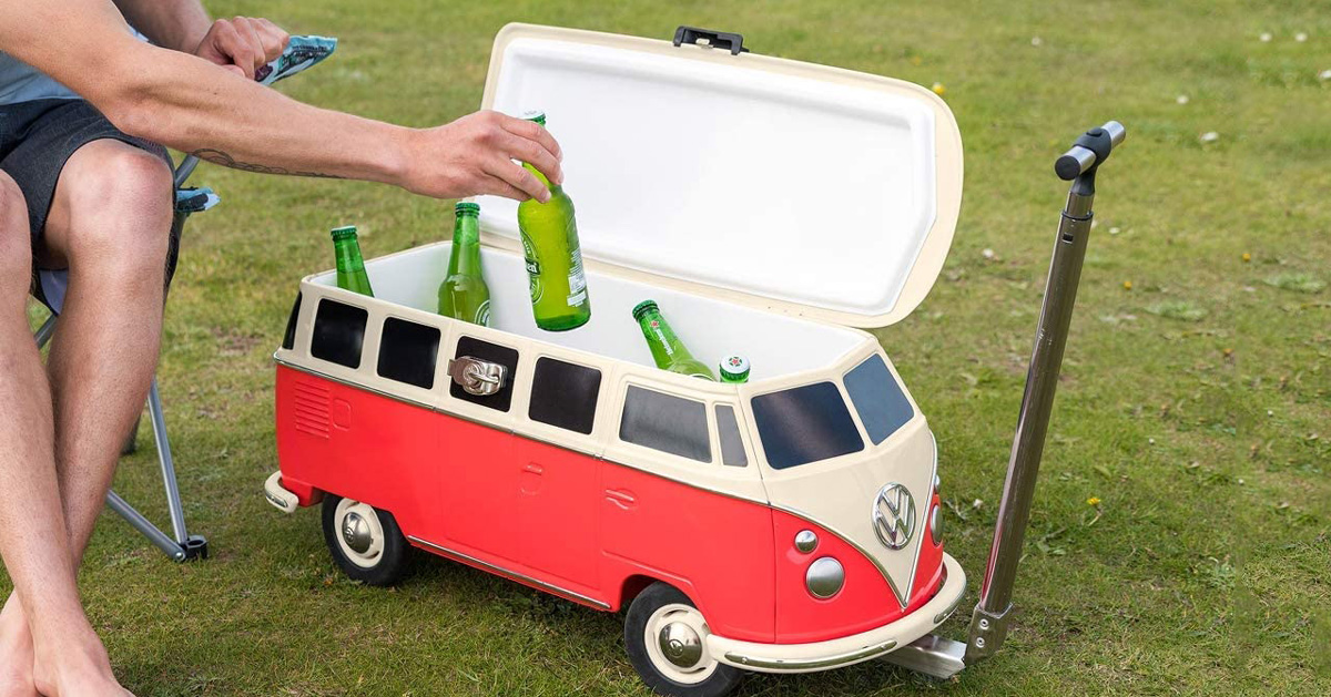 the VW cool box is a scale replica of 