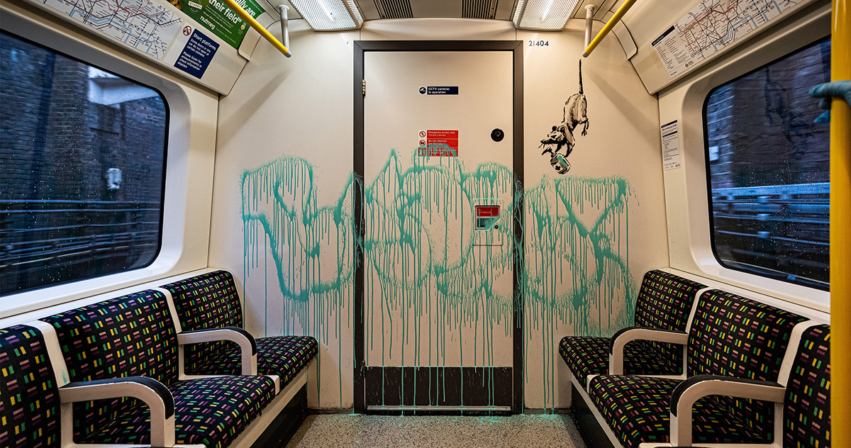 London s Delusive Visionary Banksy