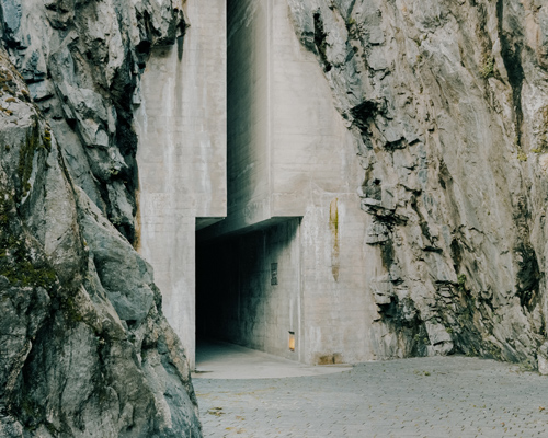 simone bossi photographs brutalist intervention of medieval 'castelgrande'