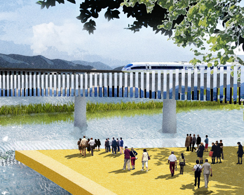 crossboundaries develops urban planning strategy for high speed railway bridge in beijing