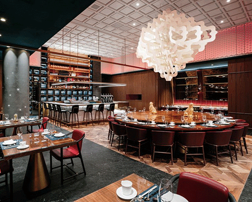 golucci creates beijing-themed restaurant interior in vancouver