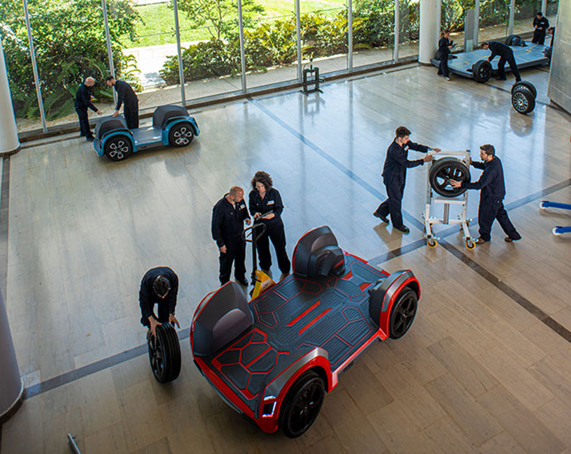 israeli start-up REE automotive develops ultra-flexible EV 'skateboard platform' - 4