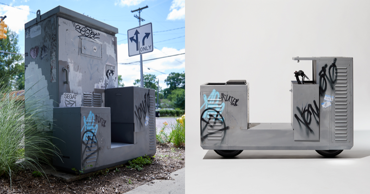 Nomoto Is An Unrecognizable Graffiti Covered Motorbike Concept By Joey Ruiter Search By Muzli