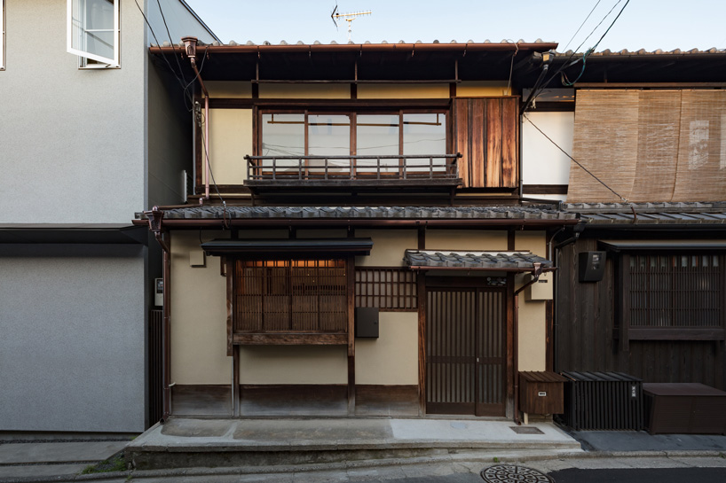 kooo architects renovates traditional machiya house in kyoto with white-hued interiors