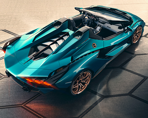 lamborghini sián roadster - their first hybrid hypercar - goes topless