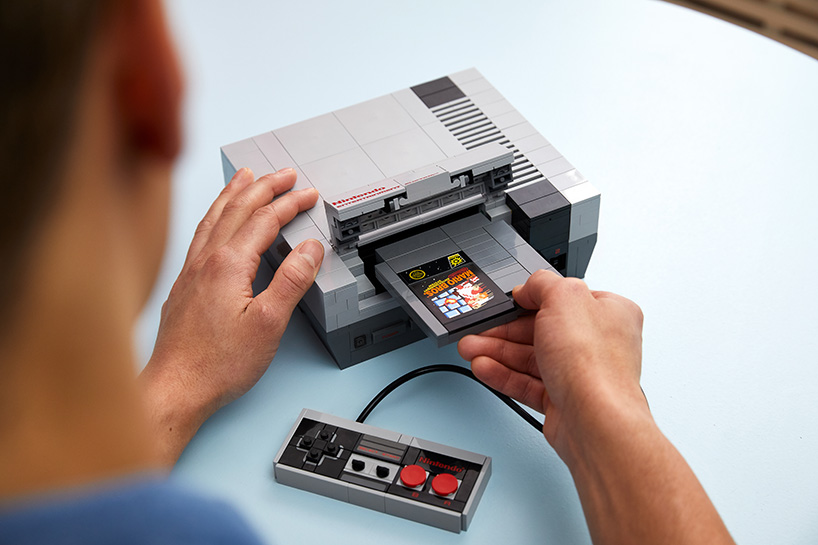 lego nintendo nes designboom