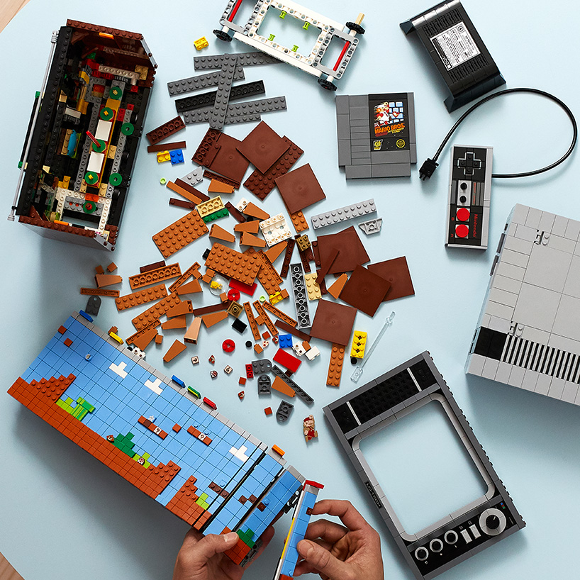 lego nintendo nes designboom