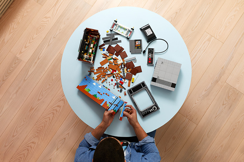 lego nintendo nes designboom