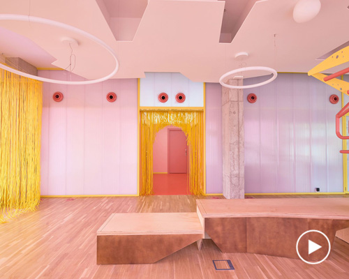 chromatic interiors become part of the healing process in magicarch's 'nexus8' clinic in spain
