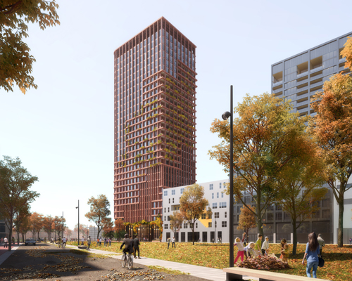 mecanoo wins competition to design a new vertical neighborhood in amsterdam north