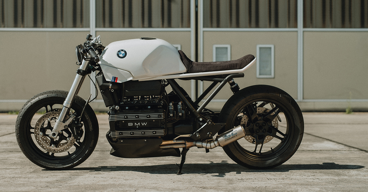 Motocrew Crafts Minimalist M Power Revamp To Bmw K100 Rs Motorcycle