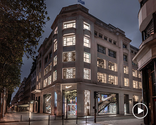 NIKE weaves 85,000 kilos of sustainable material into new flagship store in paris