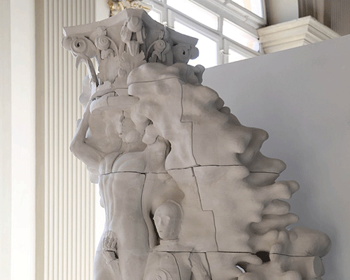 old myths meet new technologies in 3D printed concrete sculpture by innsbruck university