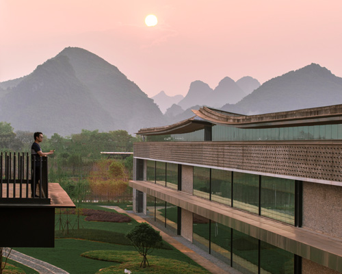 ronald lu & partners builds garment manufacturing plant as part of eco-tourism park in china