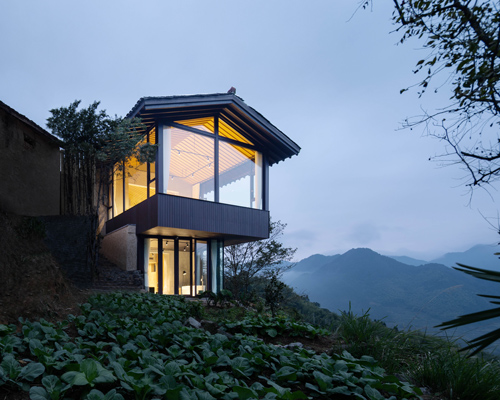 line+ studio transforms ancient, hidden architecture of china with 'stray bird art hotel'