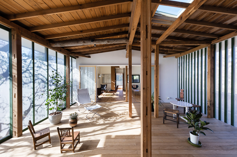 takeshi yamagata architects renovates a 60-year-old wooden house in tokyo designboom