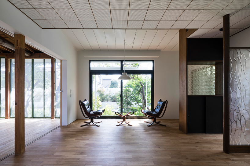 takeshi yamagata architects renovates a 60-year-old wooden house in tokyo designboom