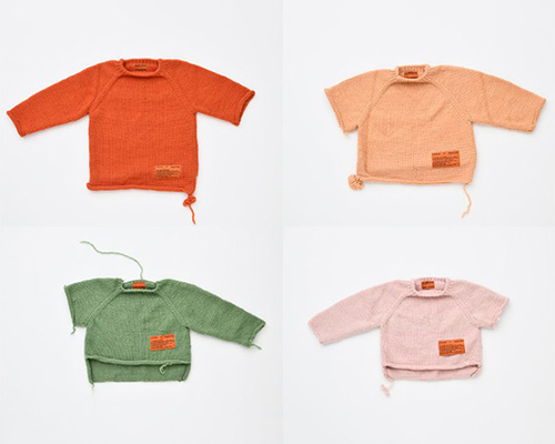 'the bund' handmade knitwear collection portrays DEVOLUTION's personal perception of shanghai