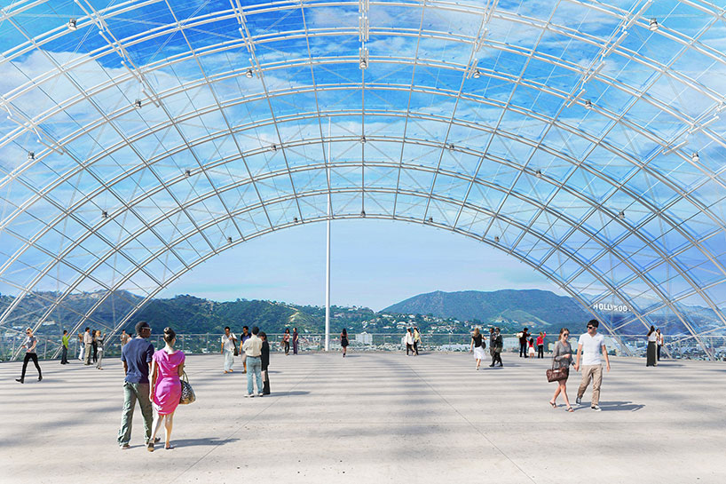 saflex structural laminated glass dome crowns renzo piano's academy museum of motion pictures - 1