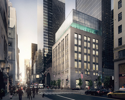 OMA / shohei shigematsu to transform tiffany & co.'s flagship fifth avenue store in new york