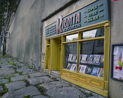 anonymouse installs miniature, mouse-themed record store in sweden