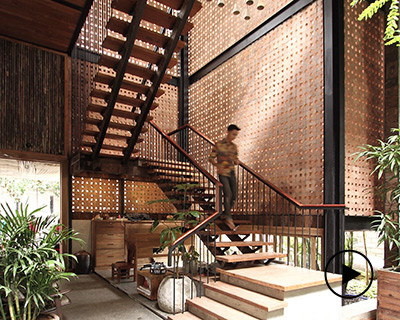 'ruang tekuni' by DDAP architect is a boutique apartment building in bali
