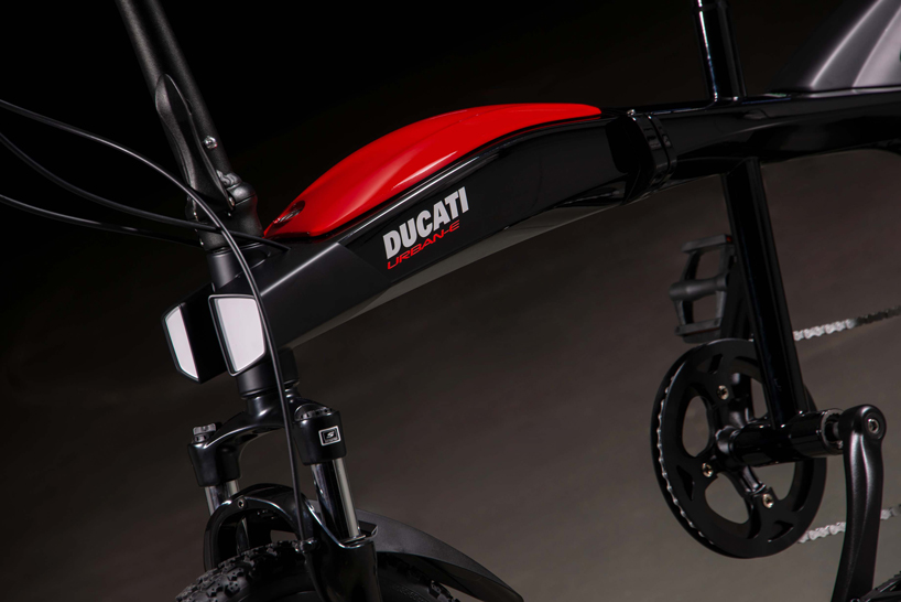 ducati unveils three folding e-bikes with stylish design + maximum comfort designboom