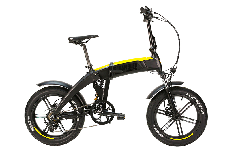 ducati unveils three folding e-bikes with stylish design + maximum comfort designboom