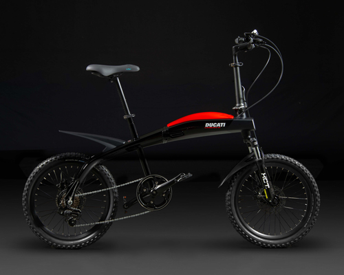 ducati unveils three folding e-bikes with stylish designs and maximum comfort