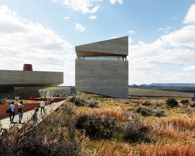 henning larsen unveils proposal for theodore roosevelt presidential library in north dakota