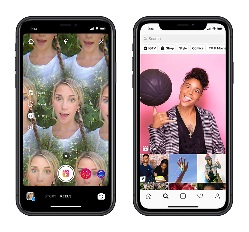 instagram introduces reels, TikTok's new rival