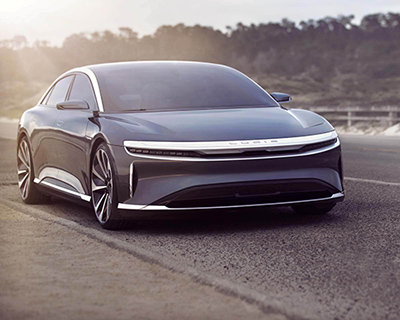 tesla competitor lucid air claims to be the fastest ever charging electric vehicle