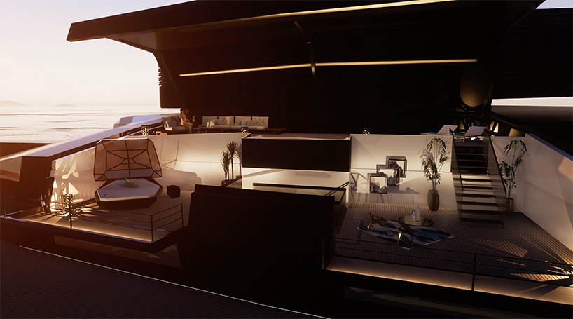 hydrogen and solar powers the autonomous nemesis one hydrofoil catamaran - 3