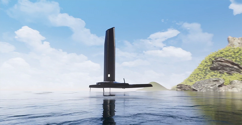 hydrogen and solar powers the autonomous nemesis one hydrofoil catamaran - 6