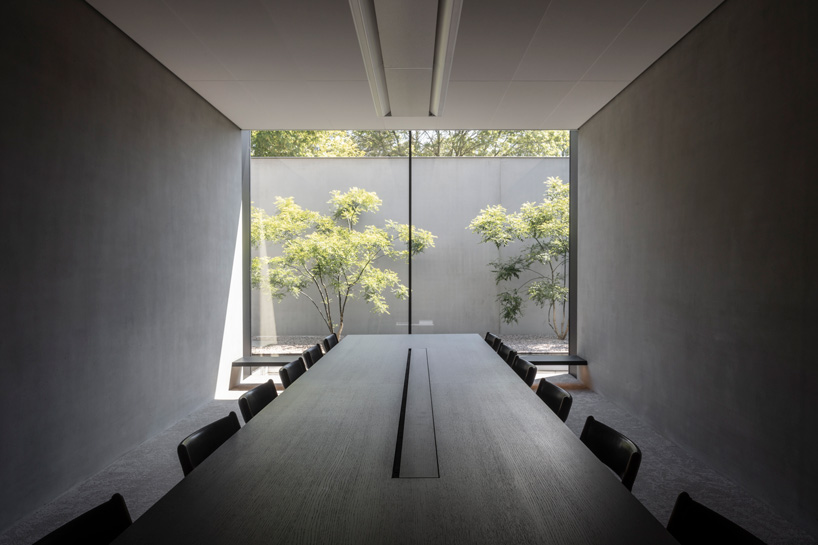 closed office space for one of the notaries