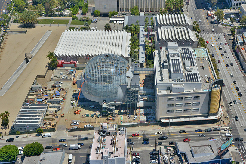 saflex structural laminated glass dome crowns renzo piano's academy museum of motion pictures - 2