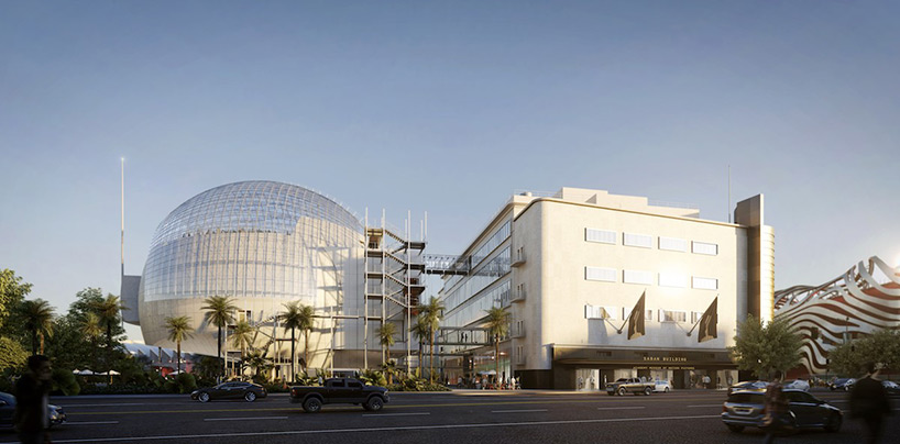 saflex structural laminated glass dome crowns renzo piano's academy museum of motion pictures - 8