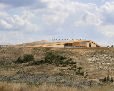 snøhetta chosen to design theodore roosevelt presidential library in north dakota