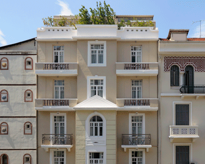 'the modernist' boutique hotel revives a 1920’s heritage building in thessaloniki, greece