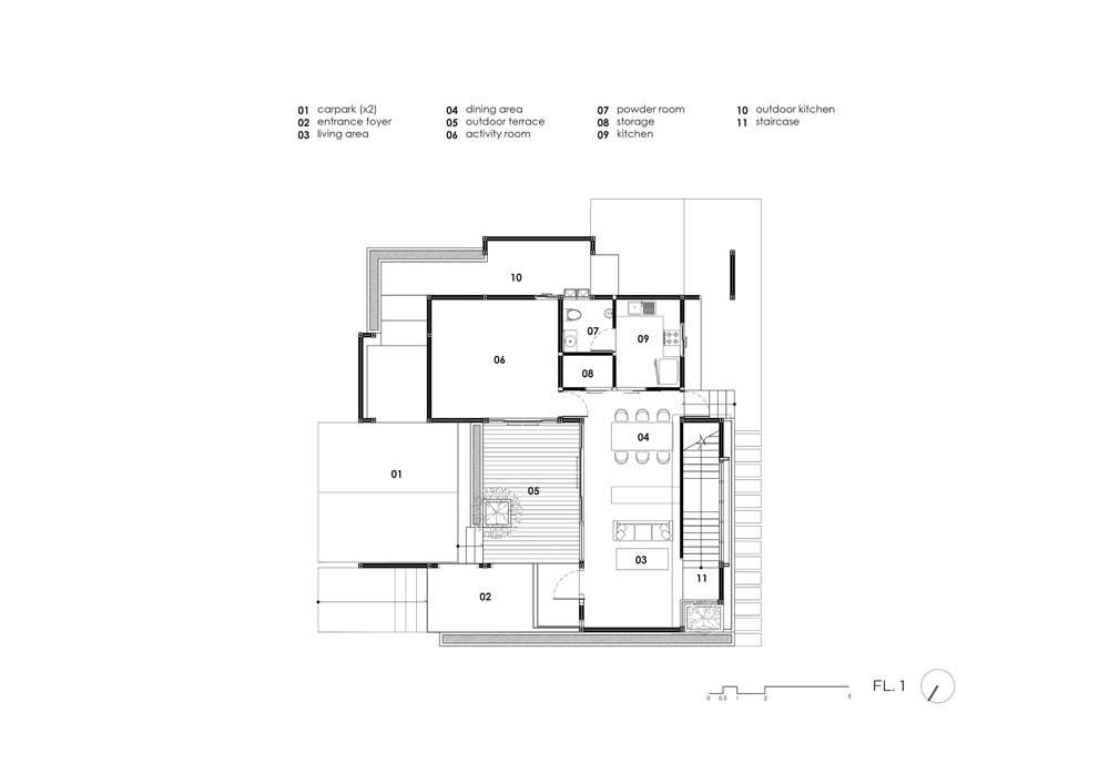 floor plan of ground level