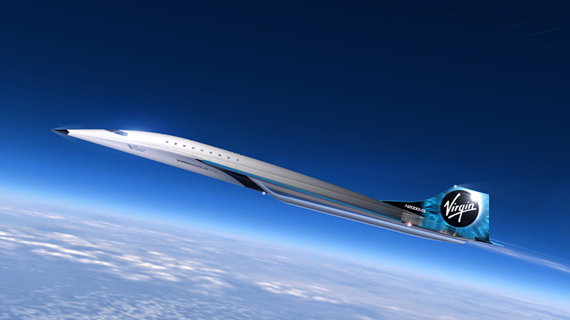 virgin galactic unveils design of new supersonic passenger jet that can reach mach 3