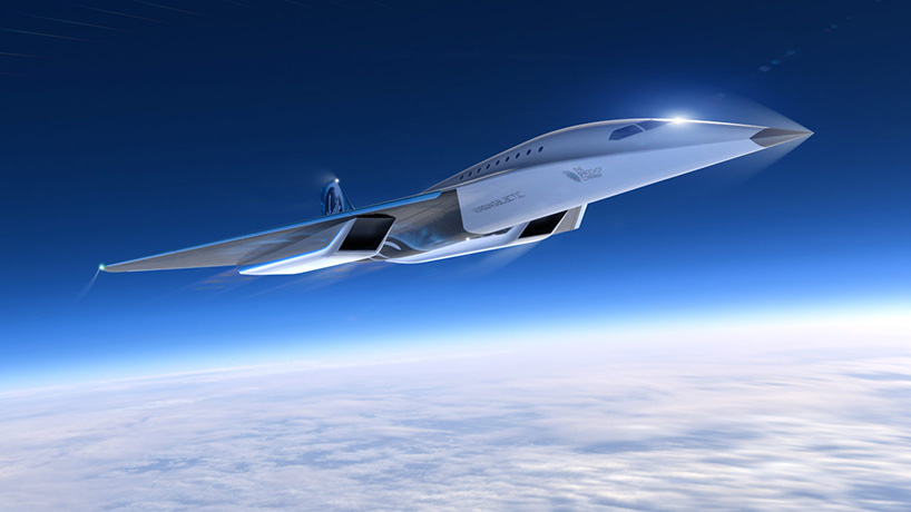 virgin galactic unveils design of new supersonic passenger jet that can reach mach 3