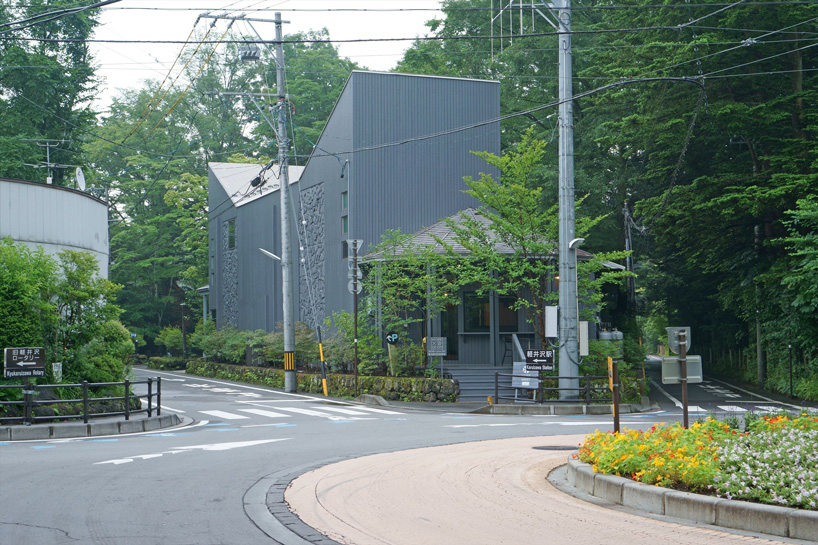yuji tanabe completes 'work x ation' offices with multifaceted folly in karuizawa, japan