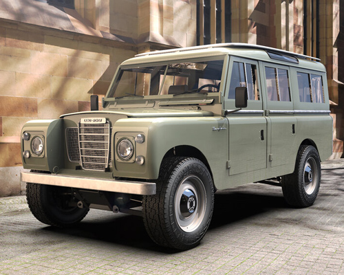 the soul of the past with a clean energy spirit: zero labs reveals classic electric land rover
