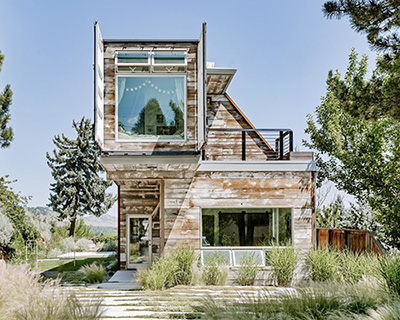 this net-zero shipping container home in colorado is up for sale for USD$3.15M