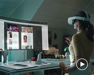 facebook's 'infinite office' is a virtual reality working environment